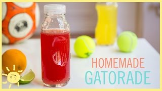 EAT  Homemade Gatorade [upl. by Ahsenar408]