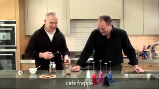 How to make a frappé coffee using an aerolatte milk frother [upl. by Alvina546]