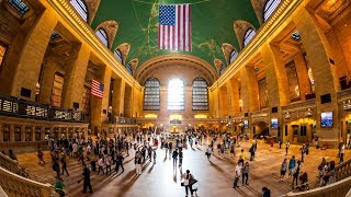 Walking Tour of Grand Central Terminal — New York City 【4K】🇺🇸 [upl. by Oicam]