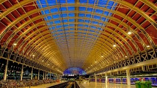 A Walk Around Londons Paddington Railway Station [upl. by Annadal]