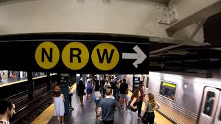 ⁴ᴷ The Busiest NYC Subway Station Times Square–42nd StreetPort Authority Bus Terminal [upl. by Richy749]