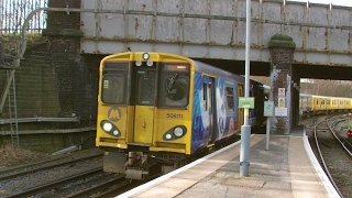 Half an Hour at 216  Birkenhead North Station 1022017  Class 507 508 terminus [upl. by Salvidor]