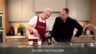 How to make a hot chocolate using an aerolatte milk frother [upl. by Borries907]